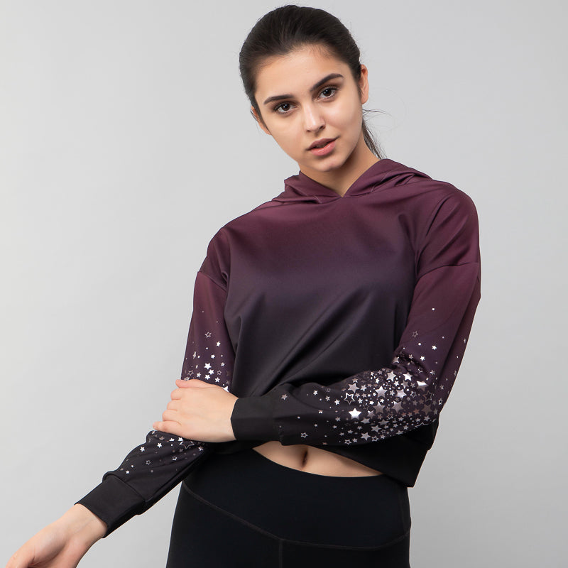 ULTRACOR - Radon Celestial Crop Hoodie