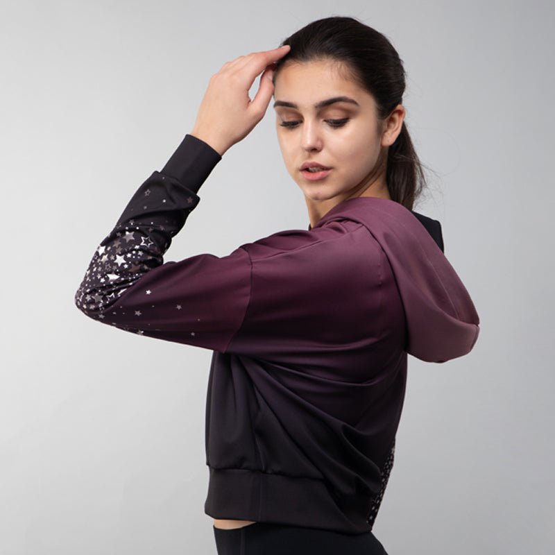 ULTRACOR - Radon Celestial Crop Hoodie