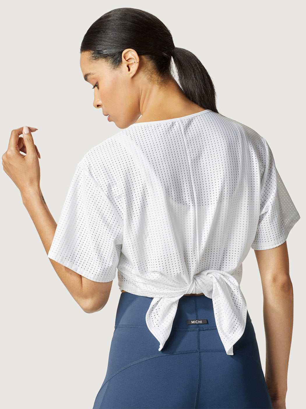MICHI - Airwave Tie Top