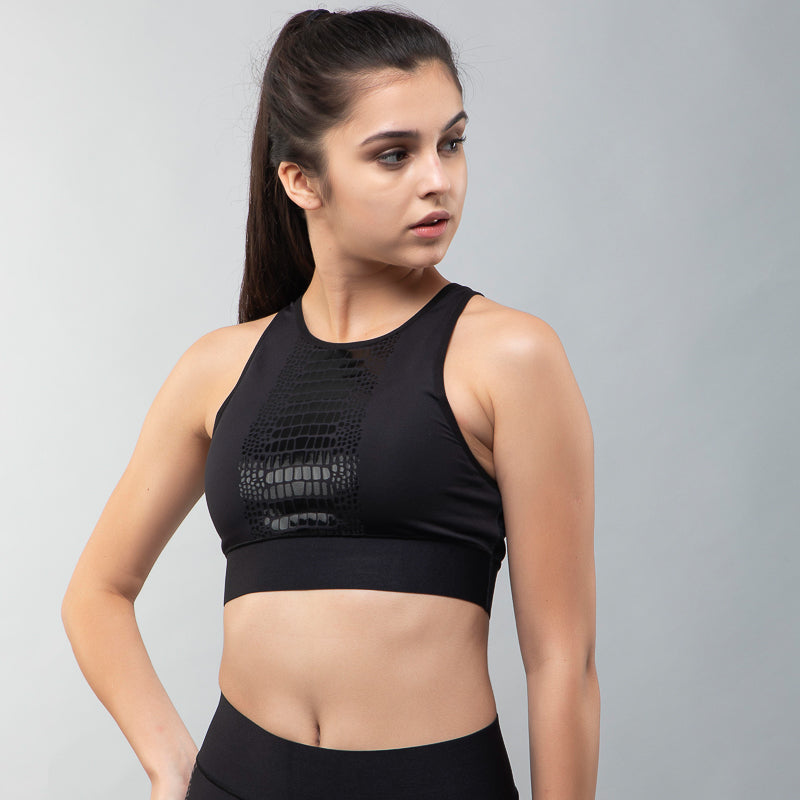 ULTRACOR - Altitude Crocodile Crop Top