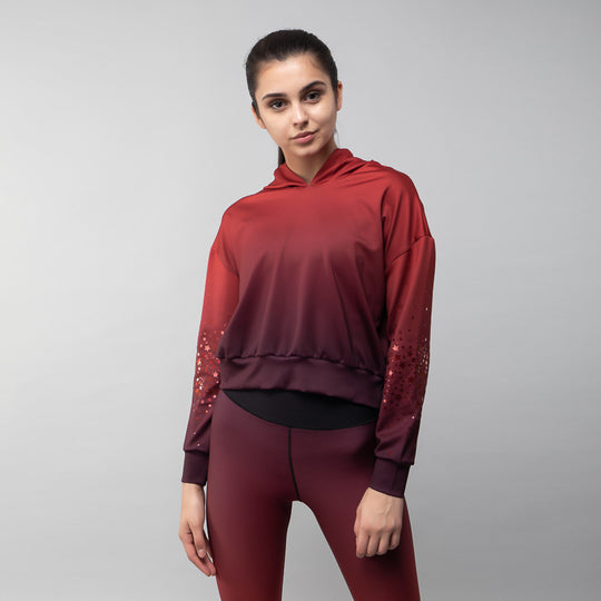 ULTRACOR - Radon Celestial Crop Hoodie