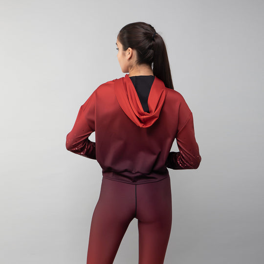 ULTRACOR - Radon Celestial Crop Hoodie