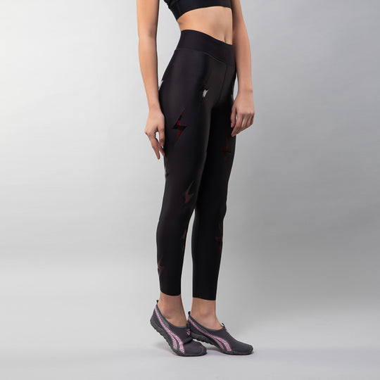 ULTRACOR - Sprinter High Plaid Bolt Legging