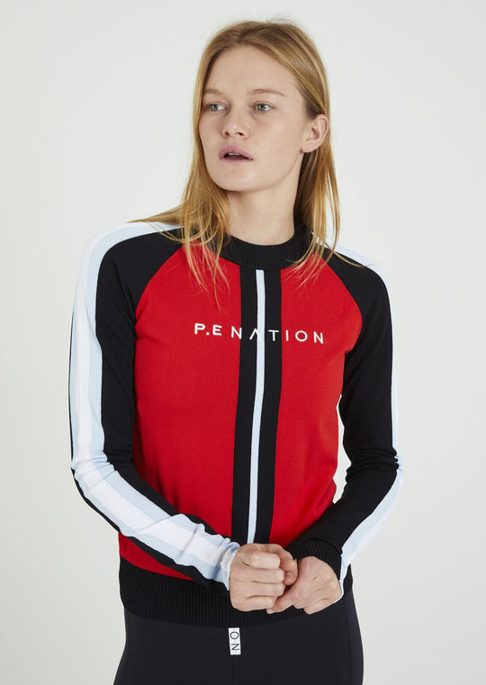 P.E. NATION - Centre Mark Knit